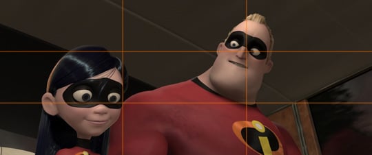 Rule Of Thirds Explained With Incredibles Rule Of Thirds Explained With Incredibles