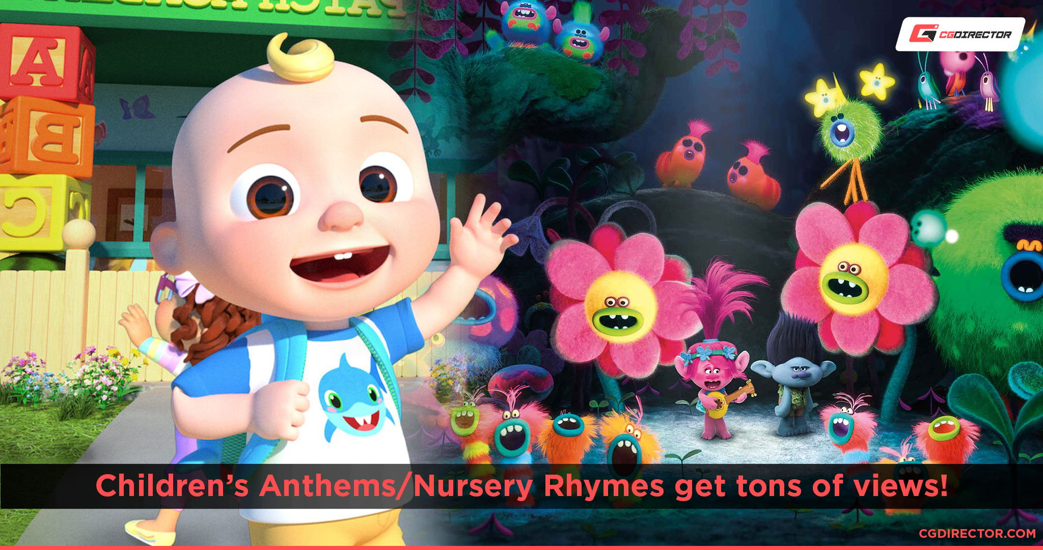 Nursery Rhymes get lots of views