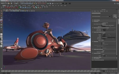  Autodesk Maya Viewport 2.0 Animación de rendimiento PC