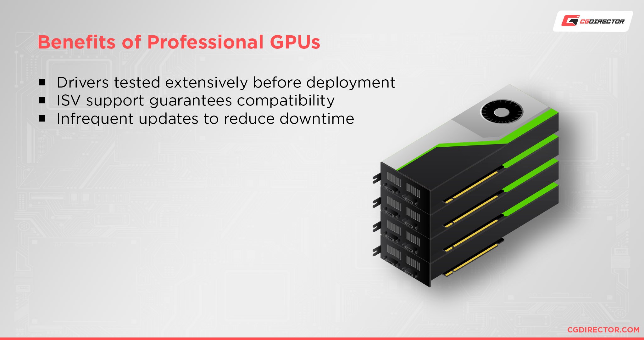 Benefits of Professional GPUs