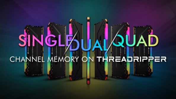 Single vs Dual vs Quad Channel Memory on Ryzen Threadripper (Benchmarks)