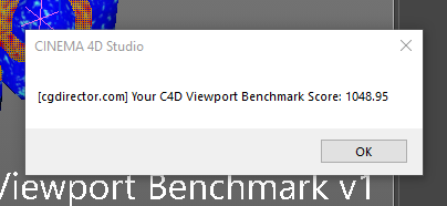 Cinema 4D Viewport Benchmark