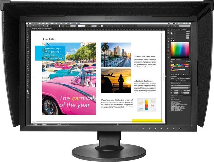 Best Monitor for Graphic Design, Video Editing, 3D Animation: Eizo