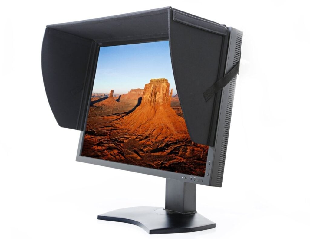 Monitor Sun Shade - Best Monitor for Graphic Design