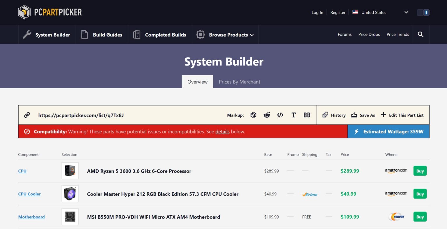 The Best Time to buy Computer Parts [Updated]