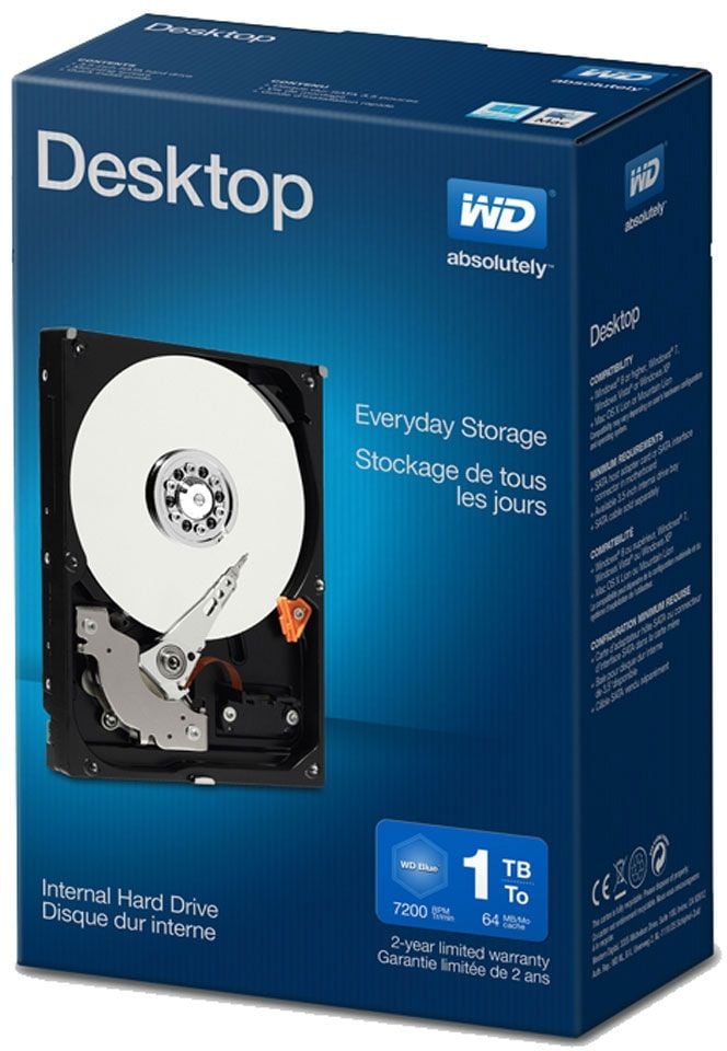 WD Blue Box