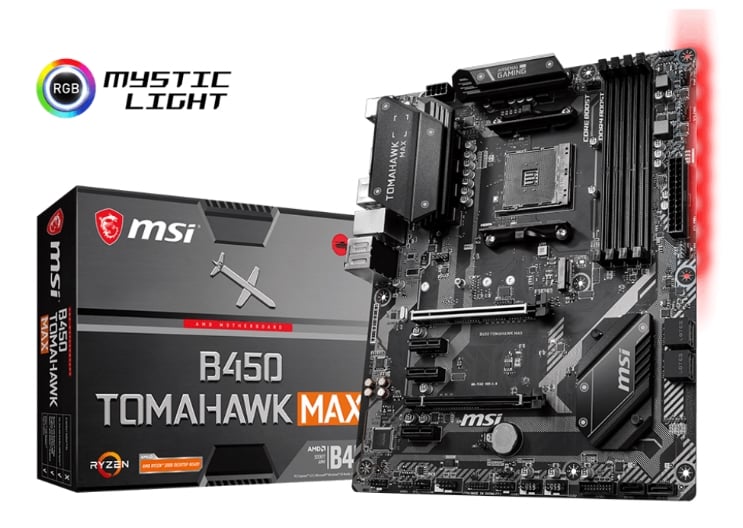 MSI B450 Tomahawk MAX Hero