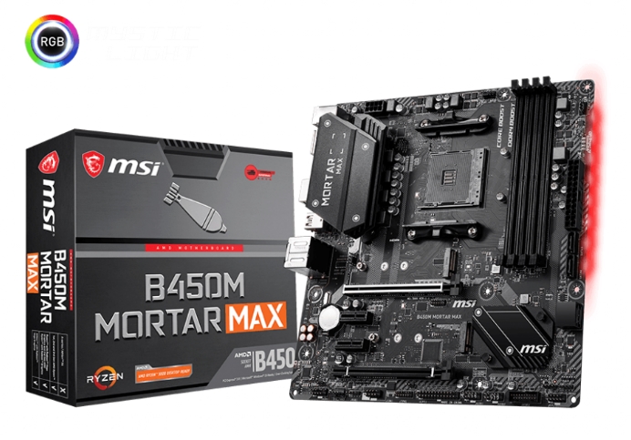 MSI B450M Mortar MAX Hero