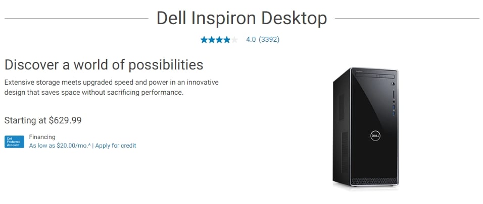 Dell Inspiron Desktop