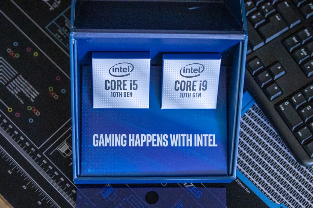 Intel 10900k 10600k Review Box Inside