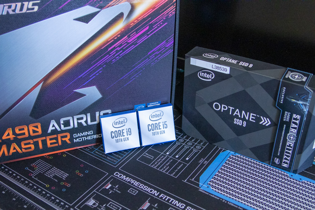 Intel 10900k 10600k Review Test Setup