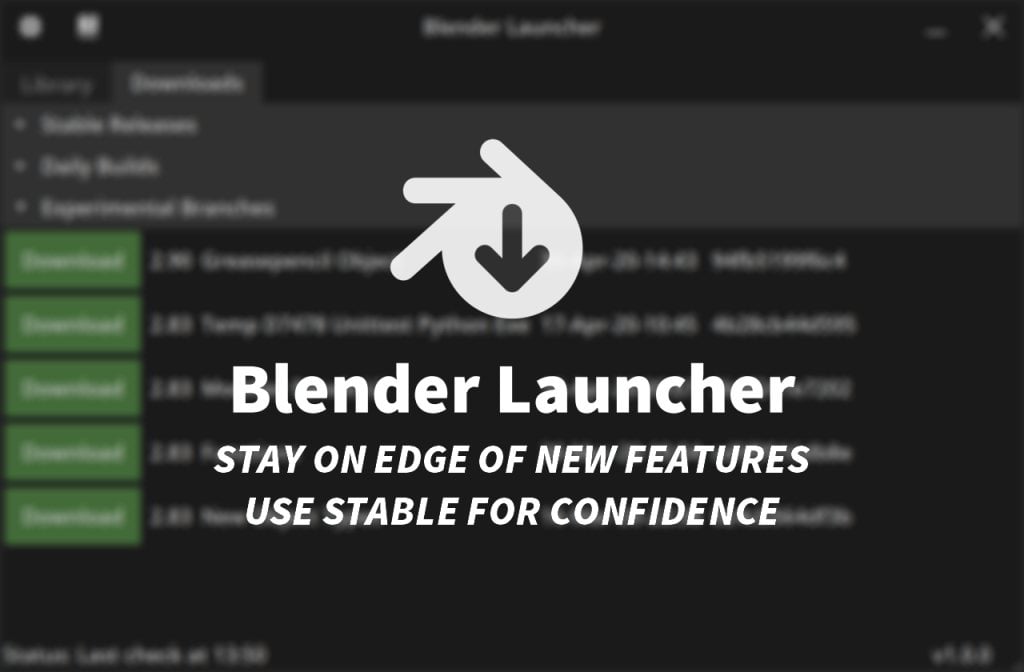 Blender Launcher