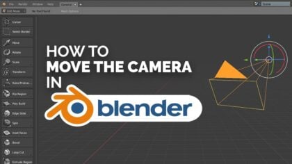 How to move the Camera in Blender (All possible ways)