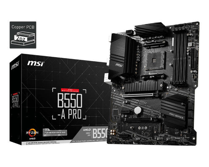 MSI b550 a-pro Motherboard