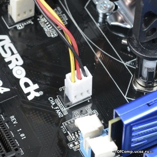 Chassis FAN Header on the Motherboard