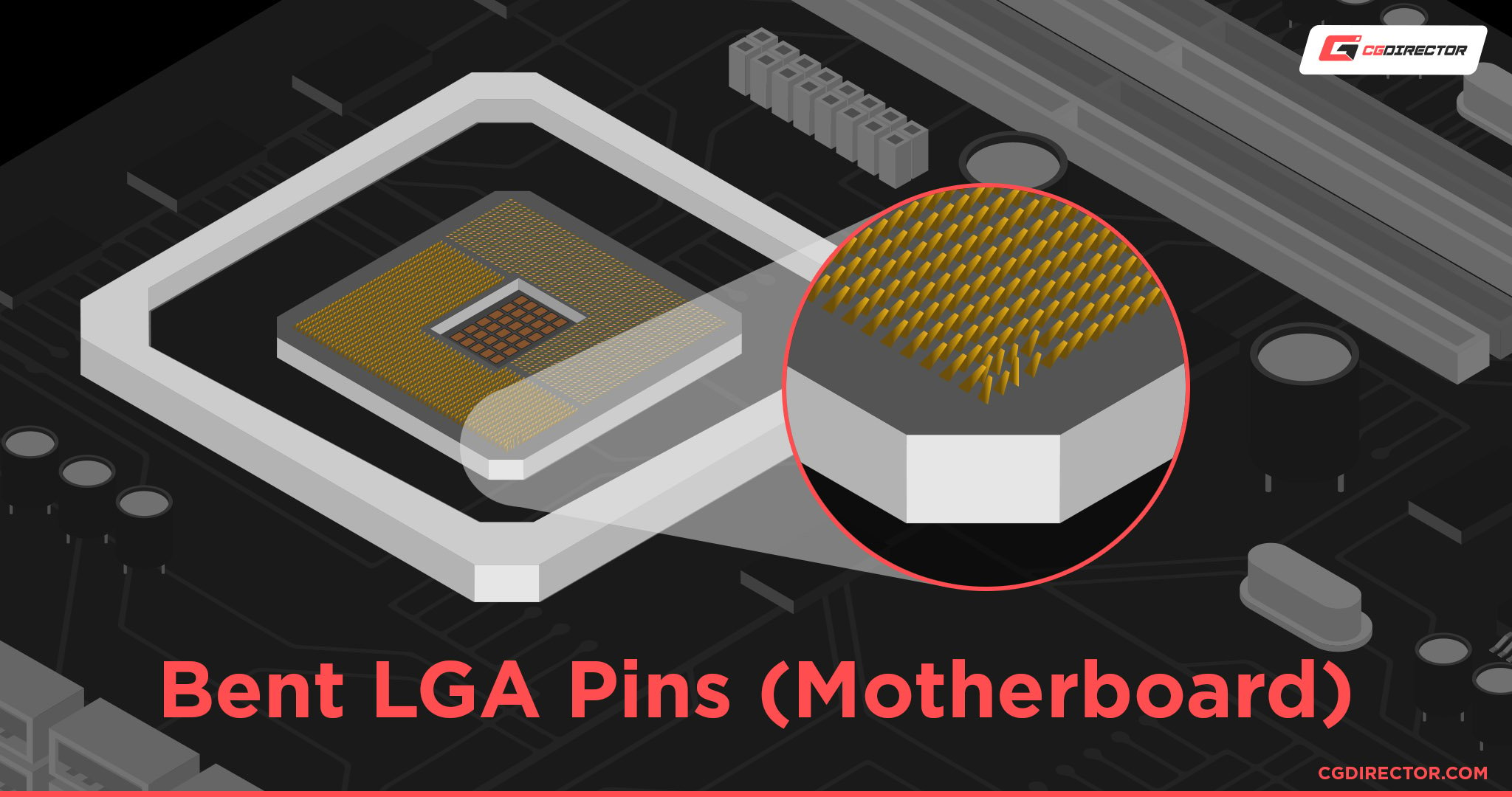 Bent LGA Pins (Motherboard)