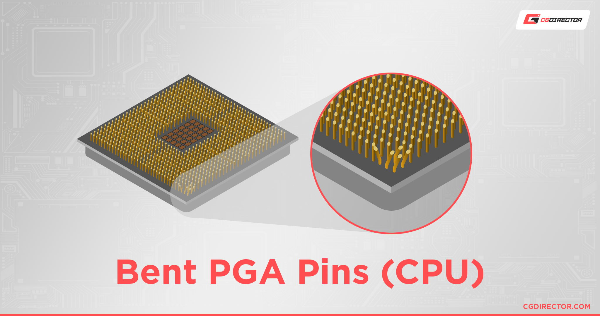 Bent PGA Pins (CPU)