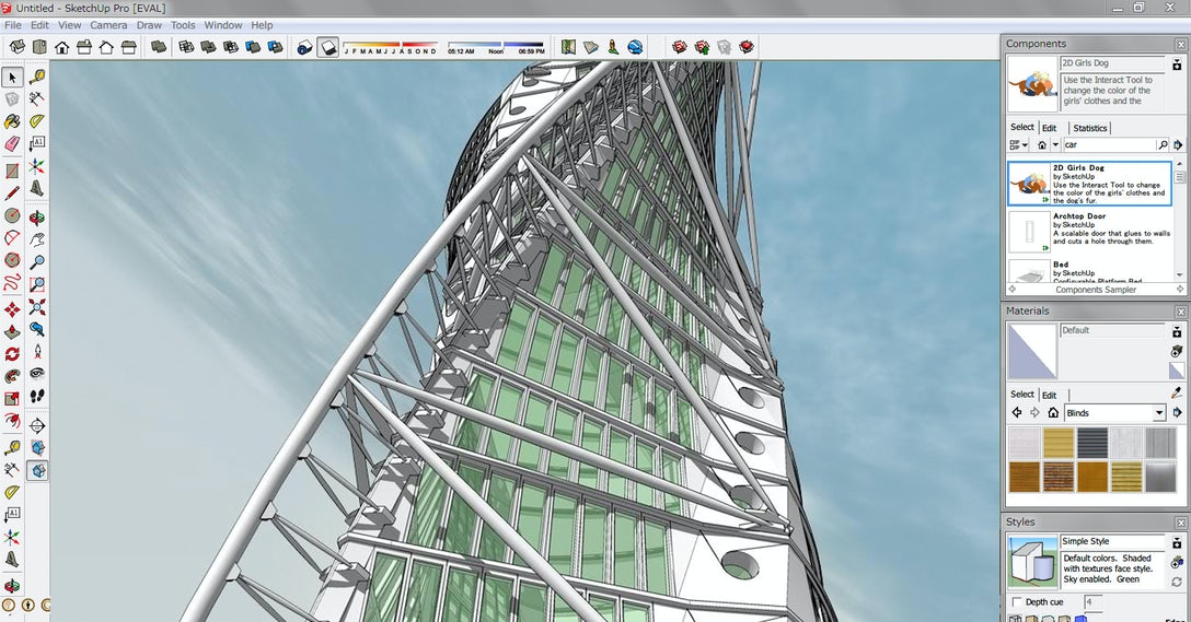 SketchUp's User Interface