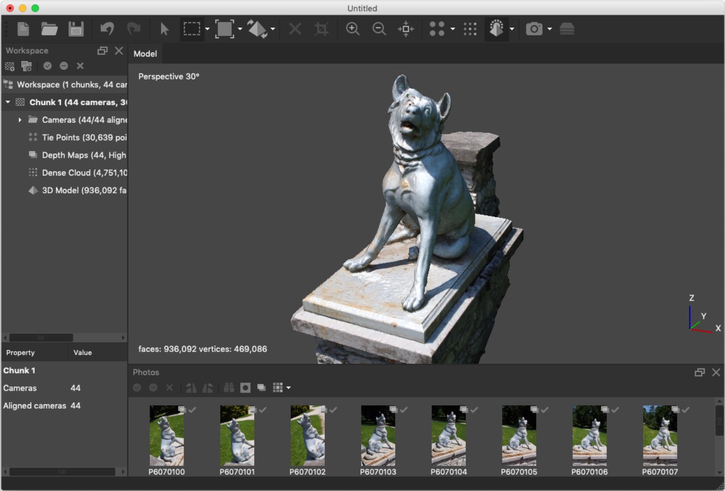 Agisoft Metashape 3D Photogrammetry Software