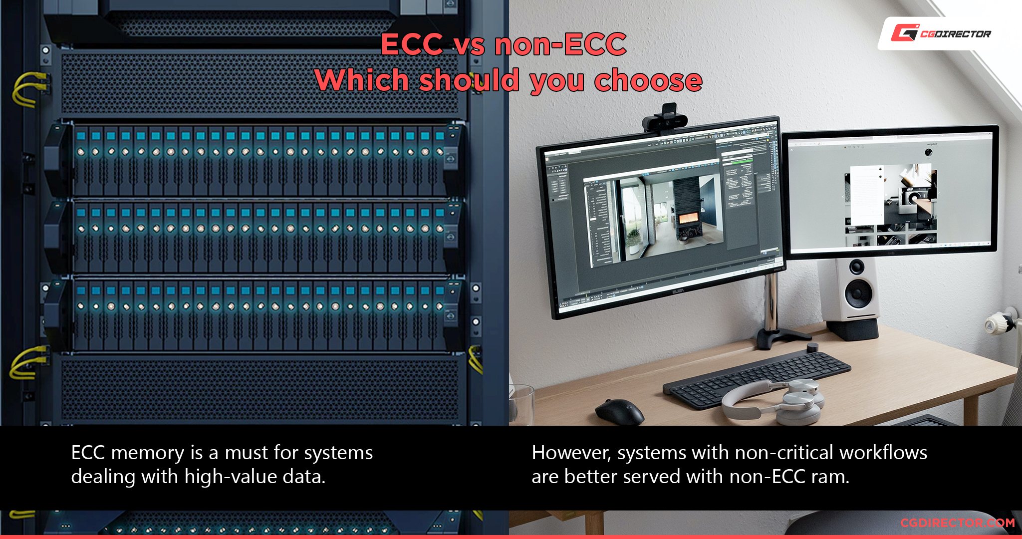 Anmelder kontakt Konkurrere Do you need ECC Memory (RAM) for your PC & Workloads?