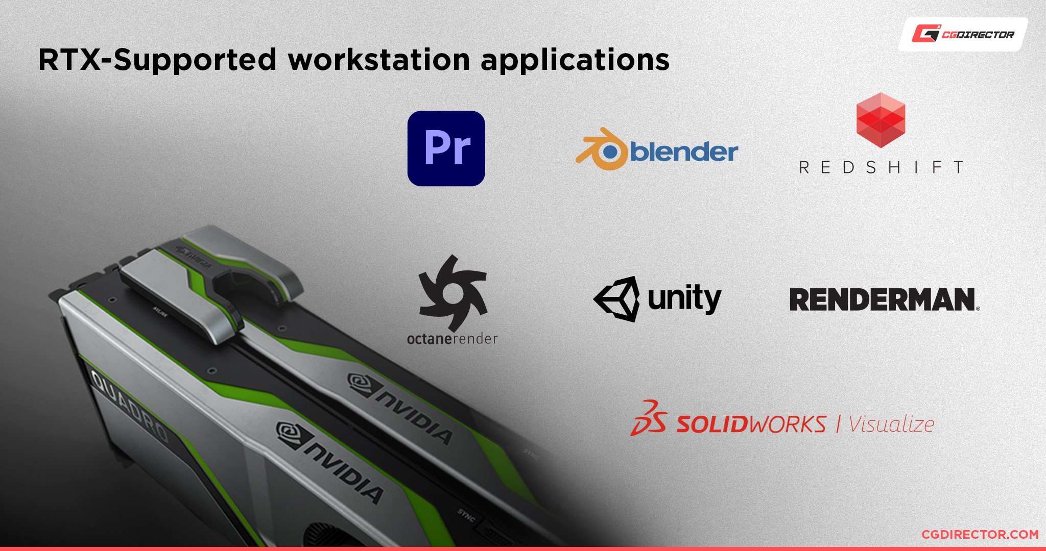 RTX-Technology Enabled Workstation Applications