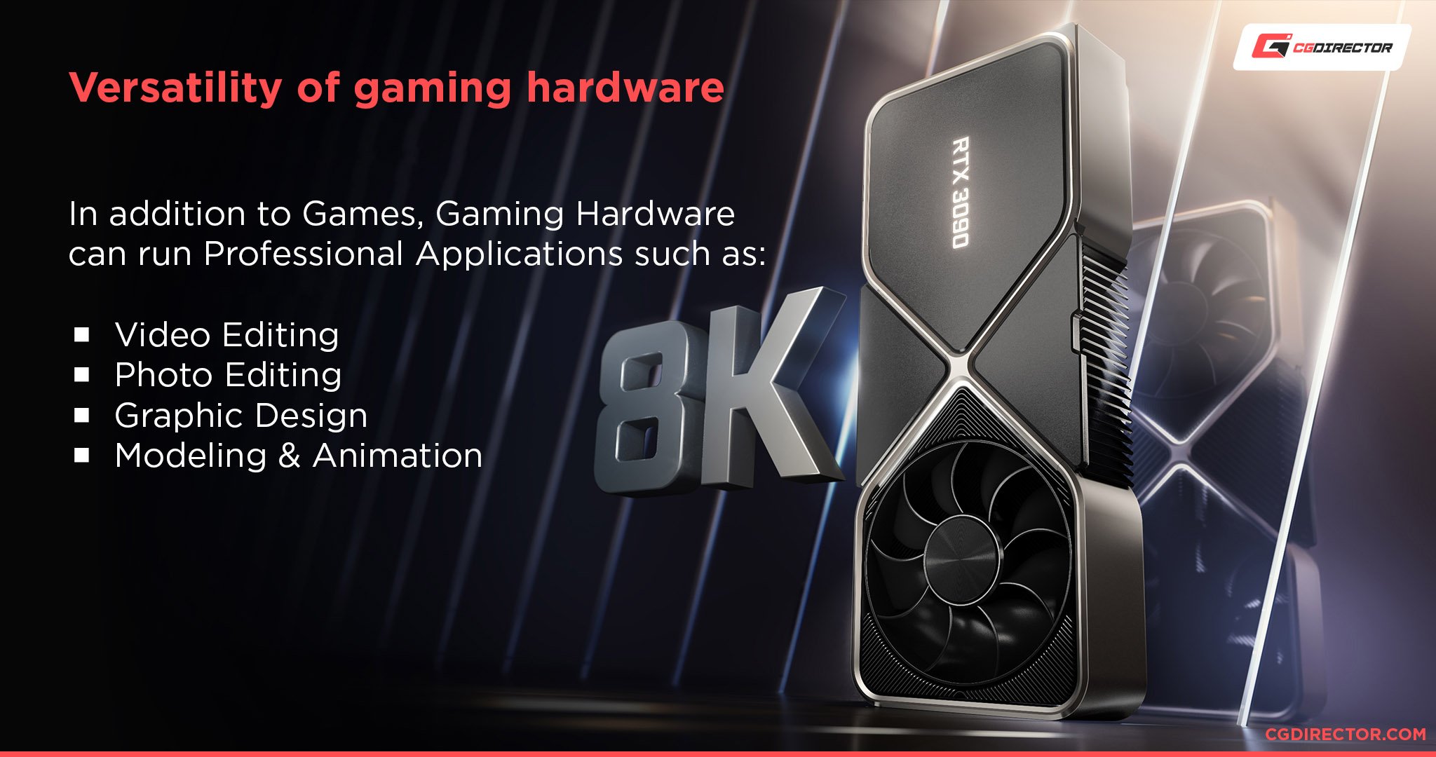 Gaming Hardware can be used for Professional Workloads as well