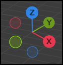 Blender Viewport Axis