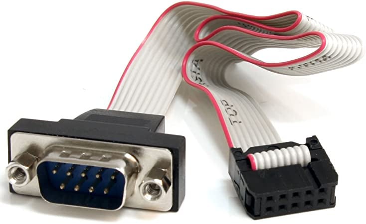 Flat Ribbon Motherboard Serial Adapter