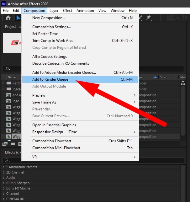 How to Export an MP4 from After Effects (4 possible Ways)