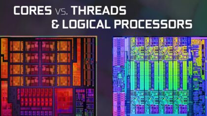 CPU Cores vs. Logical Processors & Threads