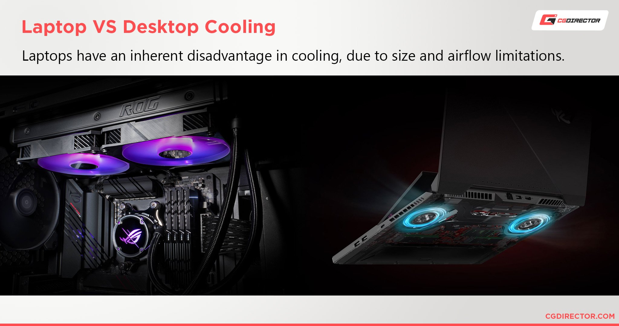 Why do laptops have bad cooling?