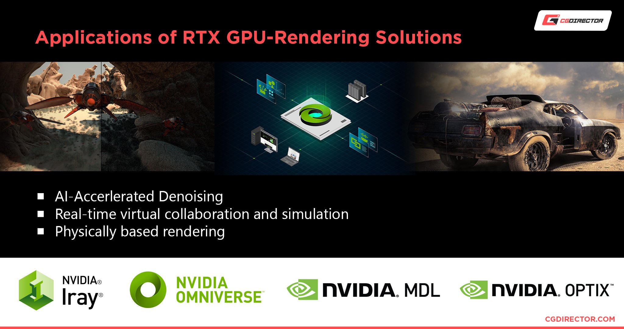 Nvidia-Developed RTX GPU-Rendering Solutions