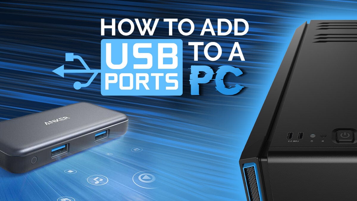 To Add More USB Ports To A PC & Laptop