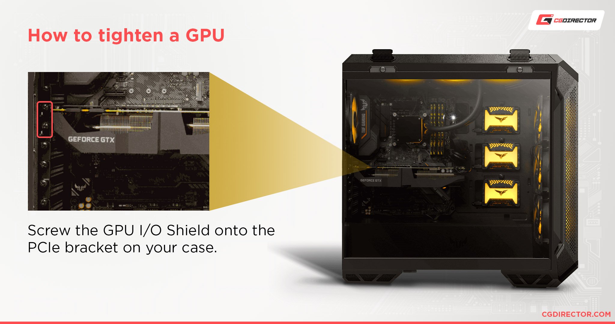 How to tighten a GPU