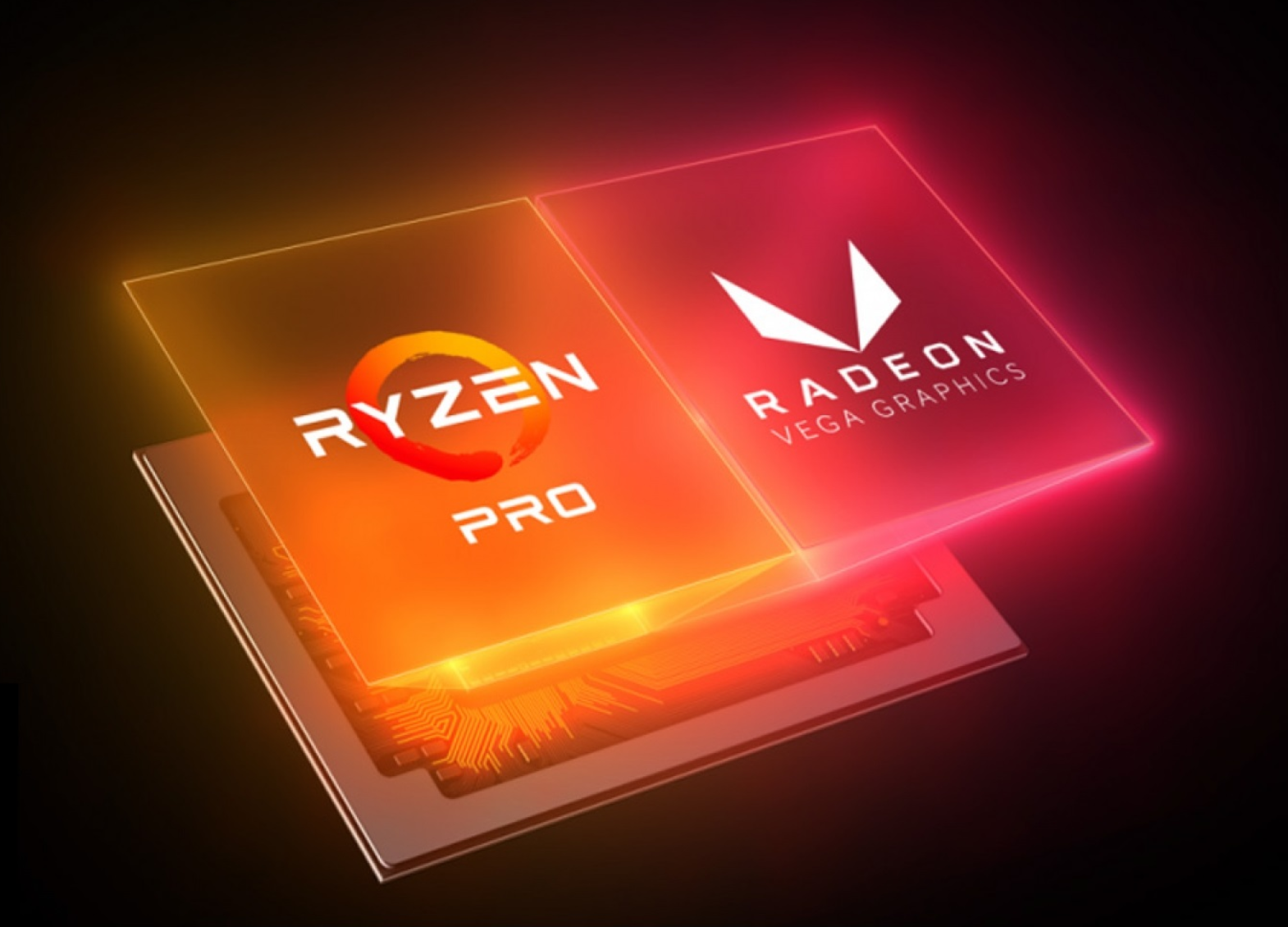 Ryzen Pro with built-in Radeon Vega Graphics