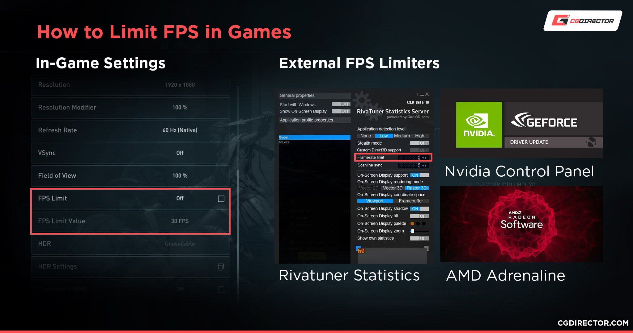 How to Make Your PC Games Run Smoother With Rivatuner Statistics Server 