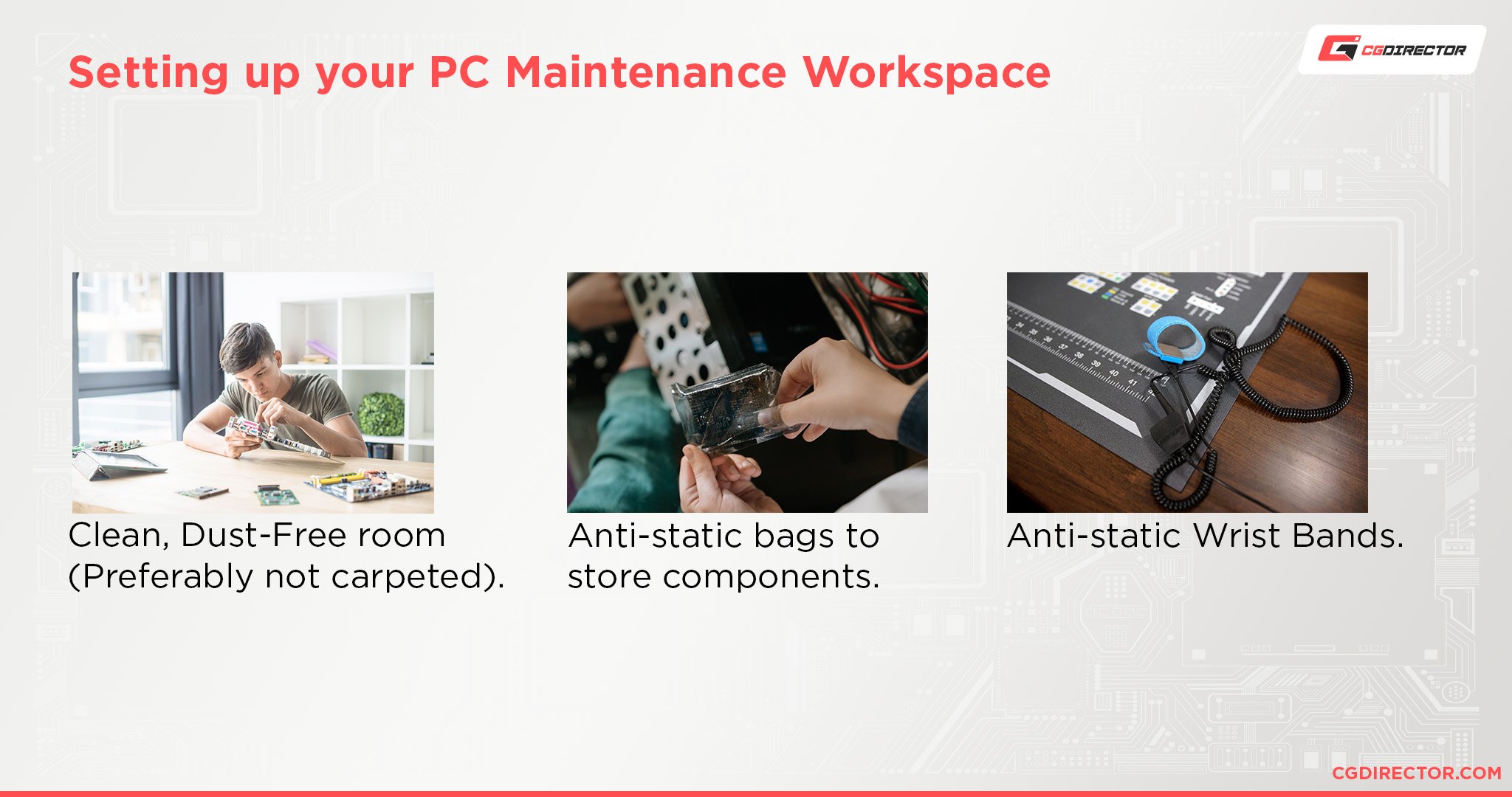 Setting up your PC Maintenance Workspace