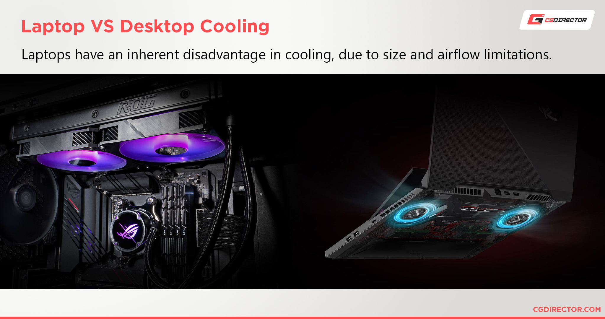 Laptop VS Desktop Cooling