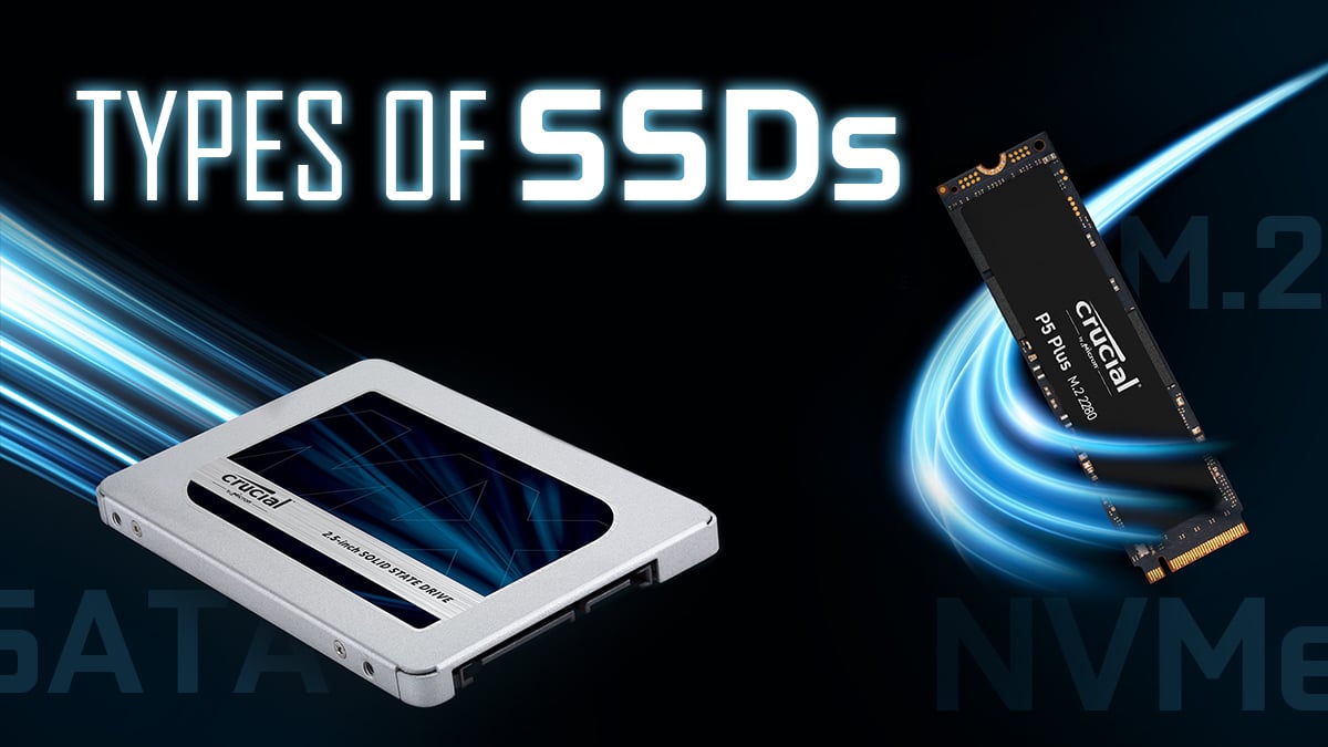Types of SSDs List Explanation