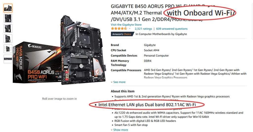 How To Tell If A Motherboard Has WiFi