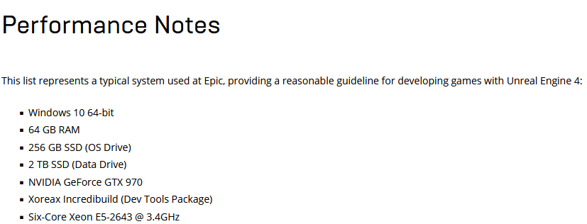 Steep System Requirements