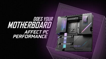 Does a Motherboard affect performance? Workloads Explored.