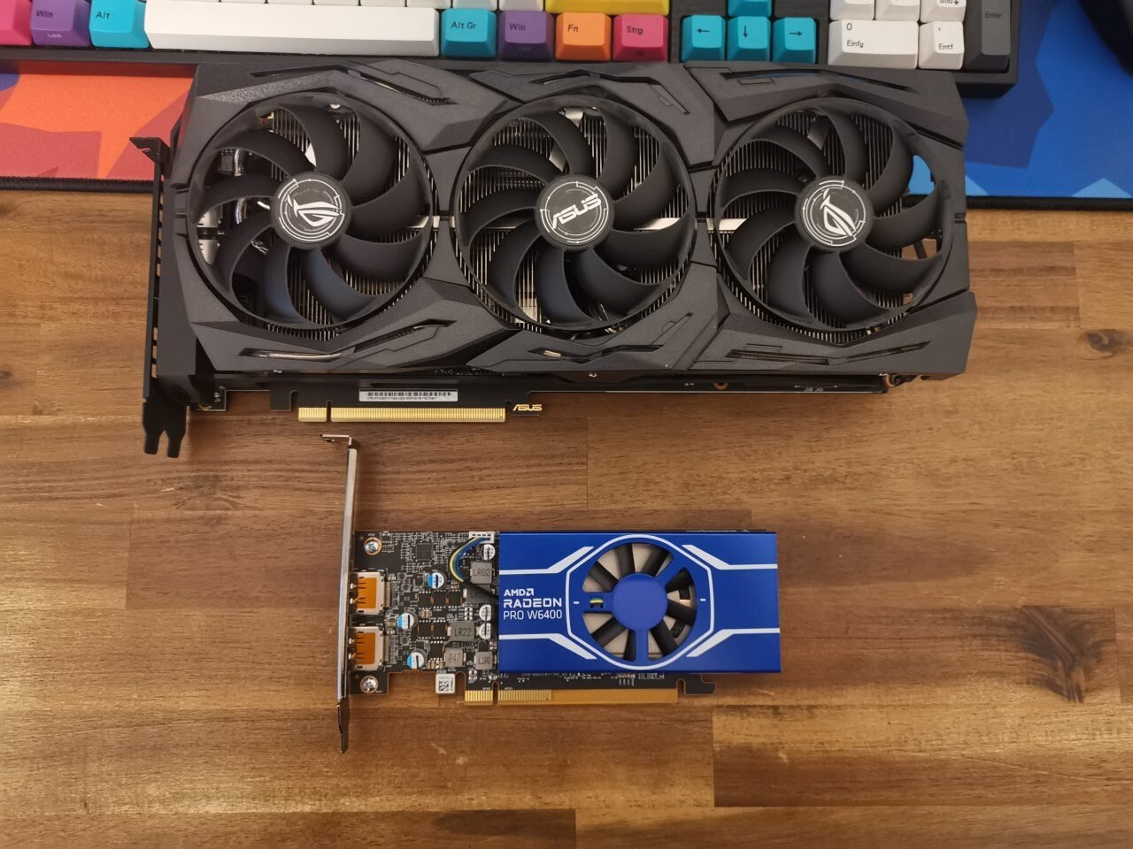 The AMD Radeon Pro W6400 is extremely small