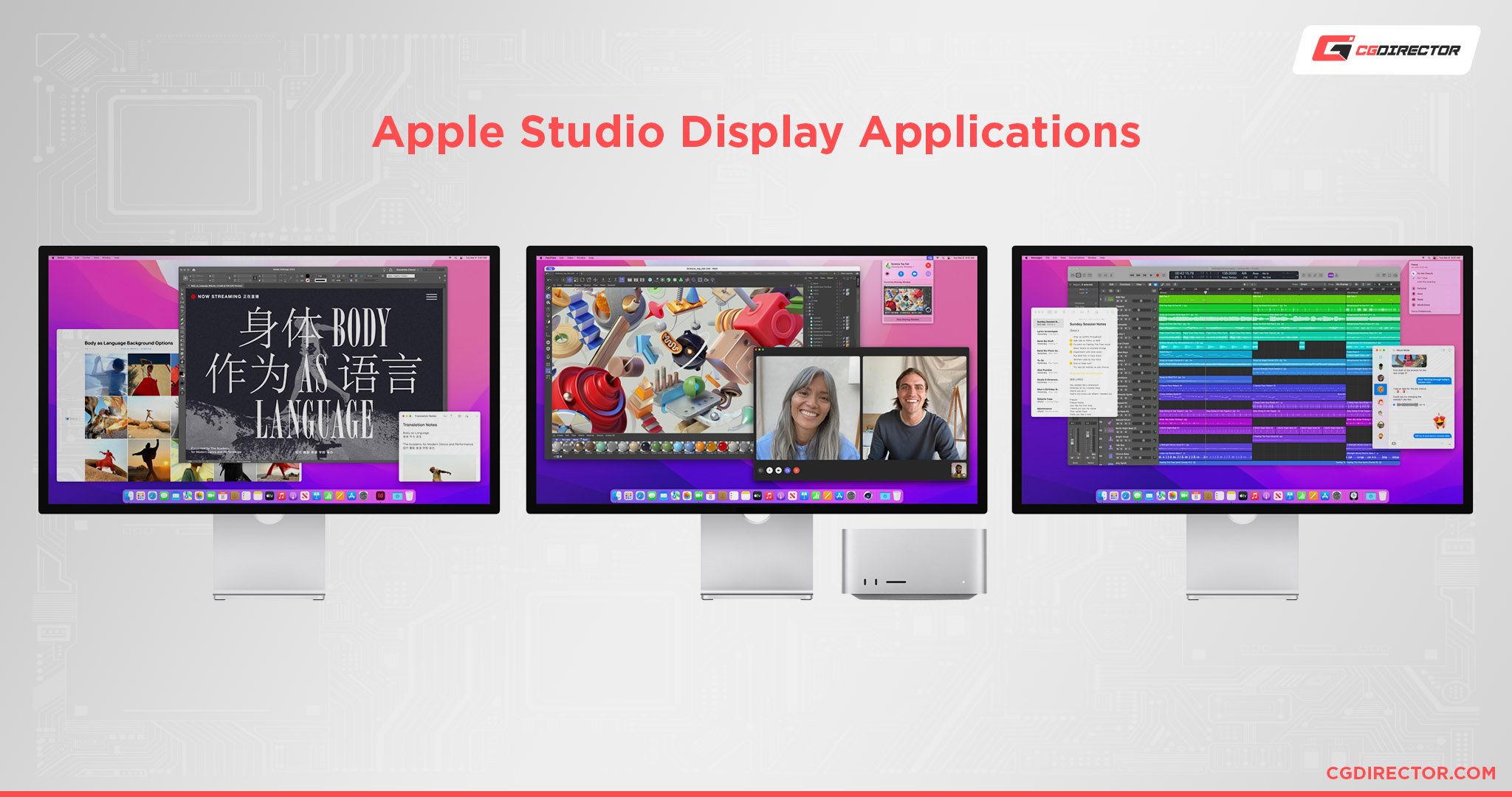 Apple Studio Display Applications