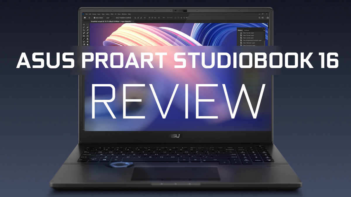 ASUS ProArt StudioBook 16 OLED Review - Create and play with