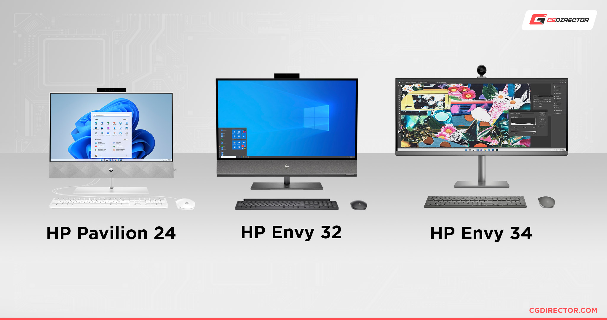 HP all-in-one PCs