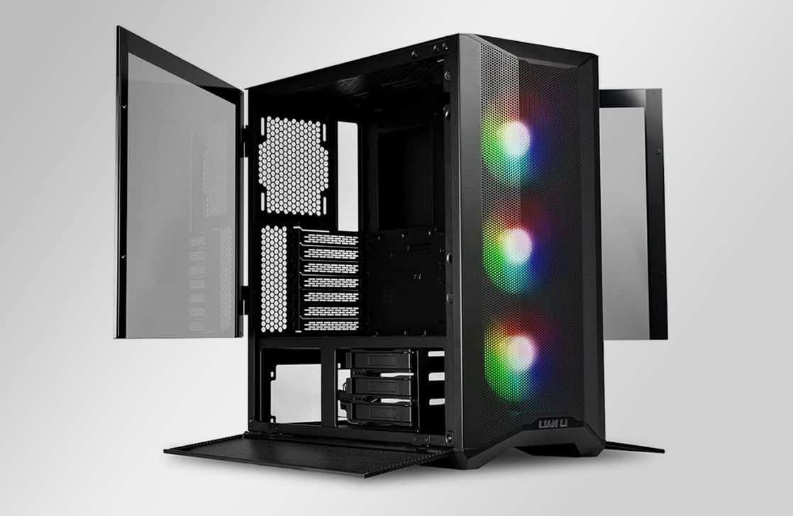  Fractal Design Torrent RGB Black E-ATX Tempered Glass Window  High-Airflow Mid Tower Computer Case : Everything Else