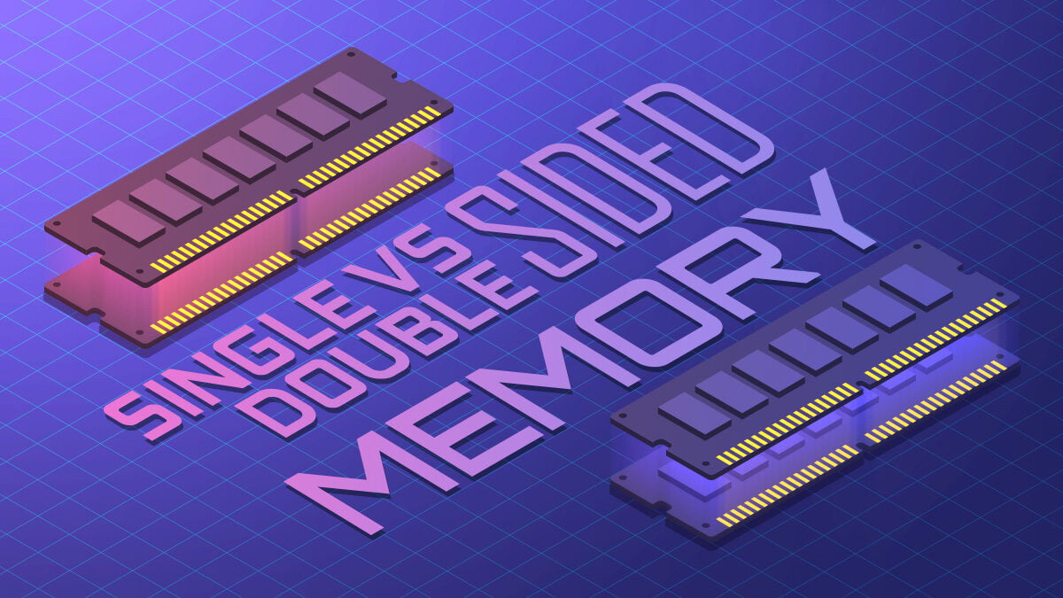 myg Et kors dynamisk Single-Sided vs Double-Sided Memory (SS vs DS RAM Modules)