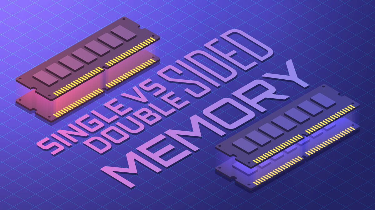 svømme Pelmel Slået lastbil Single-Sided vs Double-Sided Memory (SS vs DS RAM Modules)