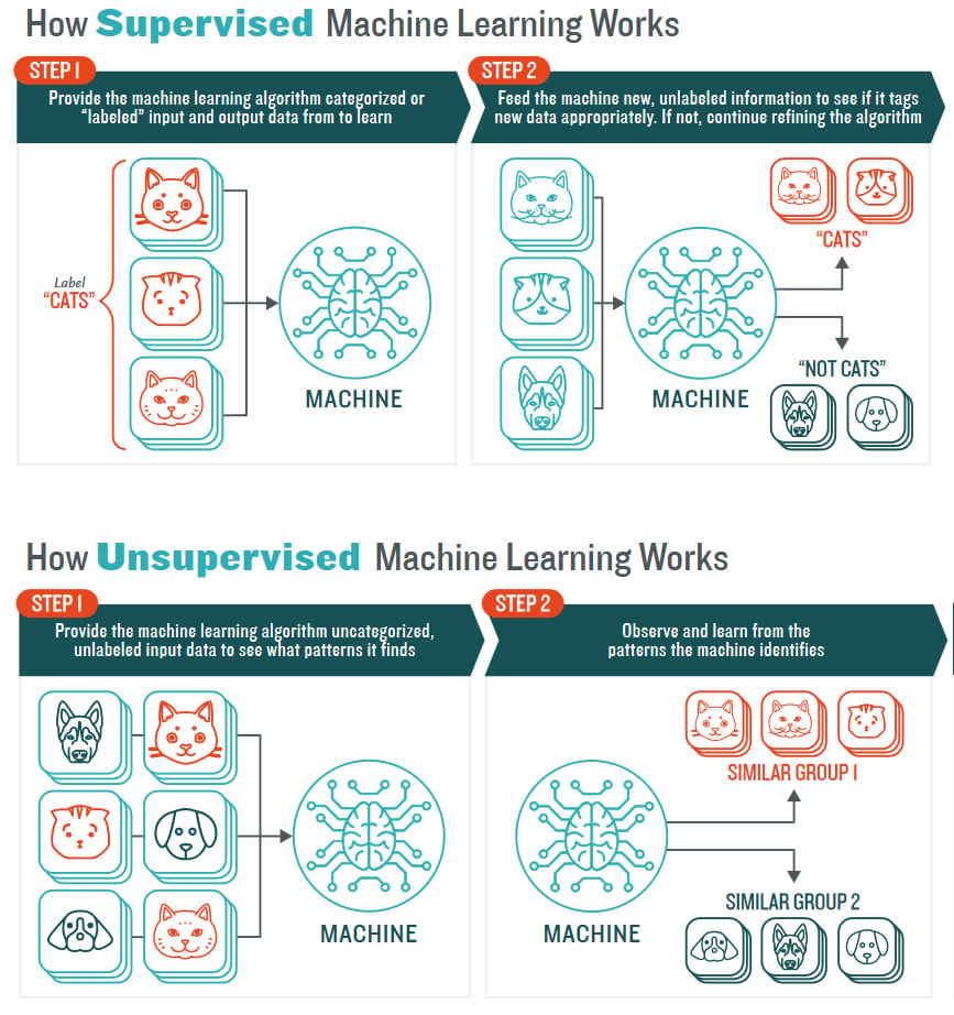 Supervised vs unsupervised learning